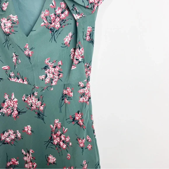 Madewell Marguerite Dress 00 Butterfly Garden Floral - Picture 8 of 10